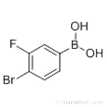 4-BROMO-3-FLUOROBENZENEBORONIC ASİT CAS 374790-97-3